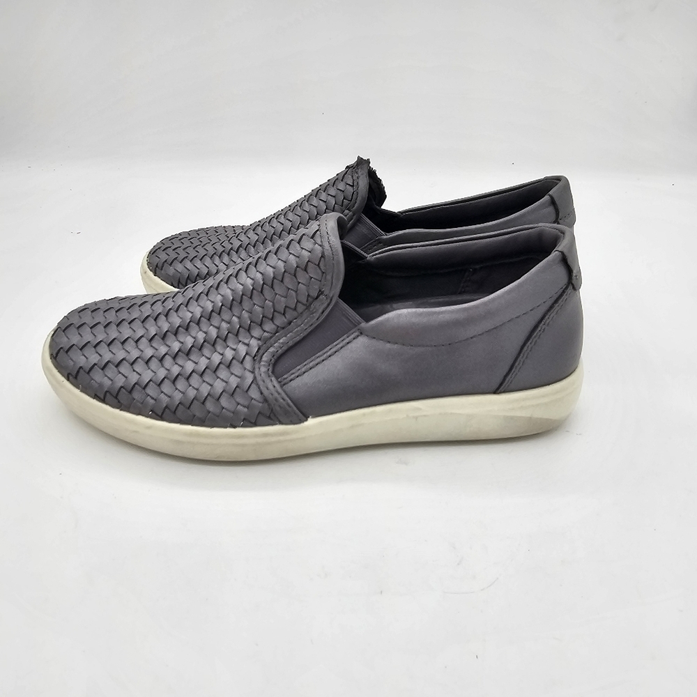 ECCO Women's Night Sky Soft 7 Woven Slip-On Casual Sneakers Shoes Size 5/5.5 - Picture 7 of 13